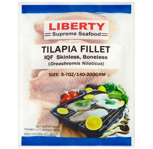 Liberty Tilapia Fillets 800g