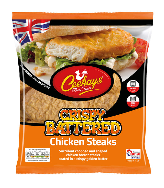 Ceekay's Battered Chicken Steaks (HMC)