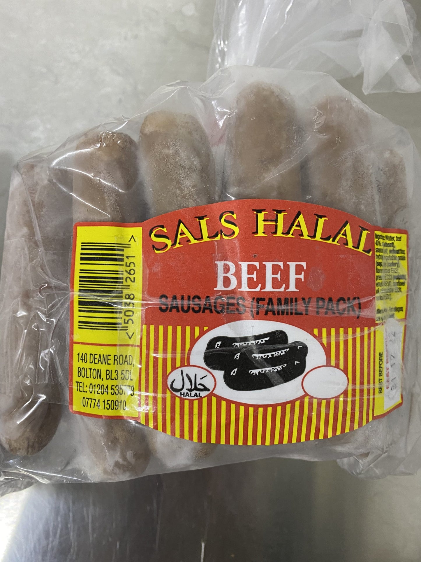 Sals Beef Sausages