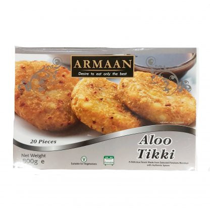 Armaan Aloo Tikki 800g 20Pcs