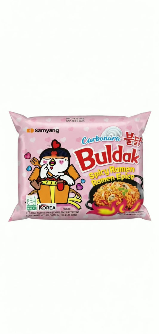 Buldak Carbonara Spicy Ramen Multipack (5x140g)