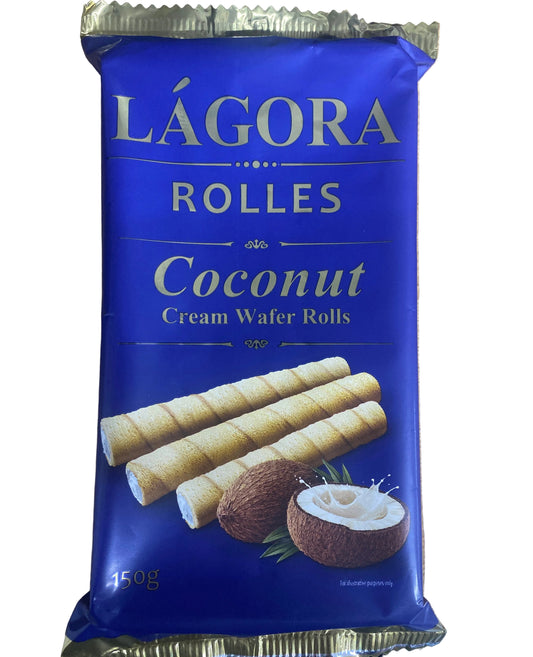 Lagora Cream Wafer Rolls 2 For £1.50