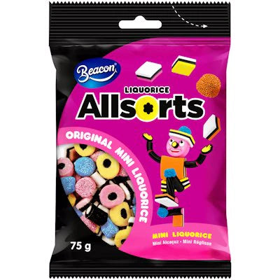 Beacon Liquorice Allsorts 75g