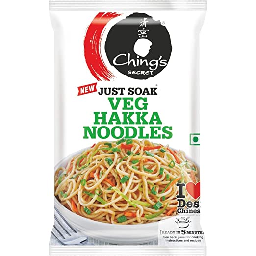 ching's Just Soak VEG Hakka Noodles 560g