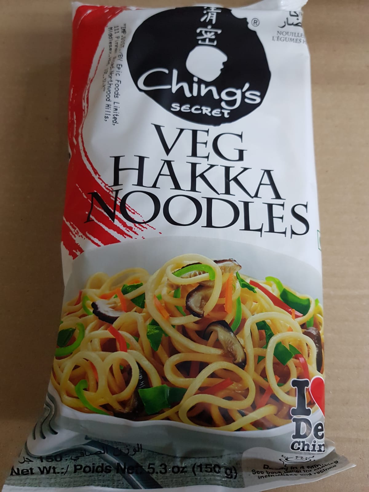 Chings Veg Hakka Noodles 150g