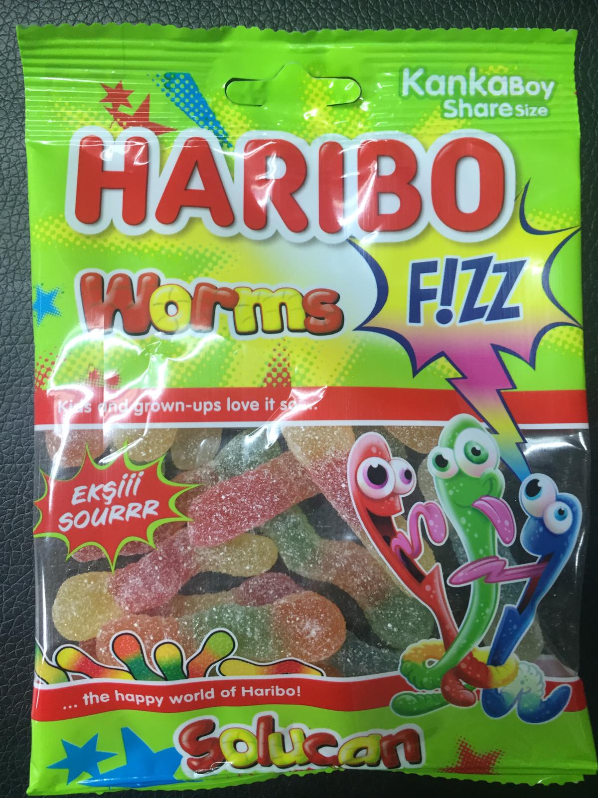 Haribo Worms Fizz