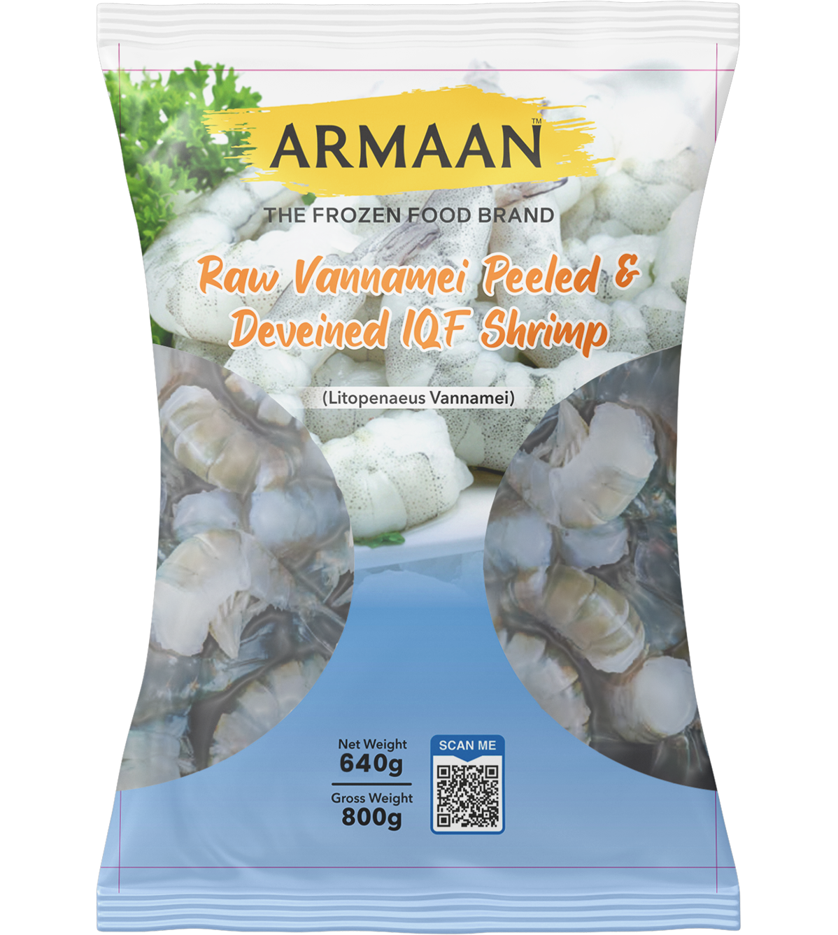 Armaan 6/8 Easy Peel Prawns 800g