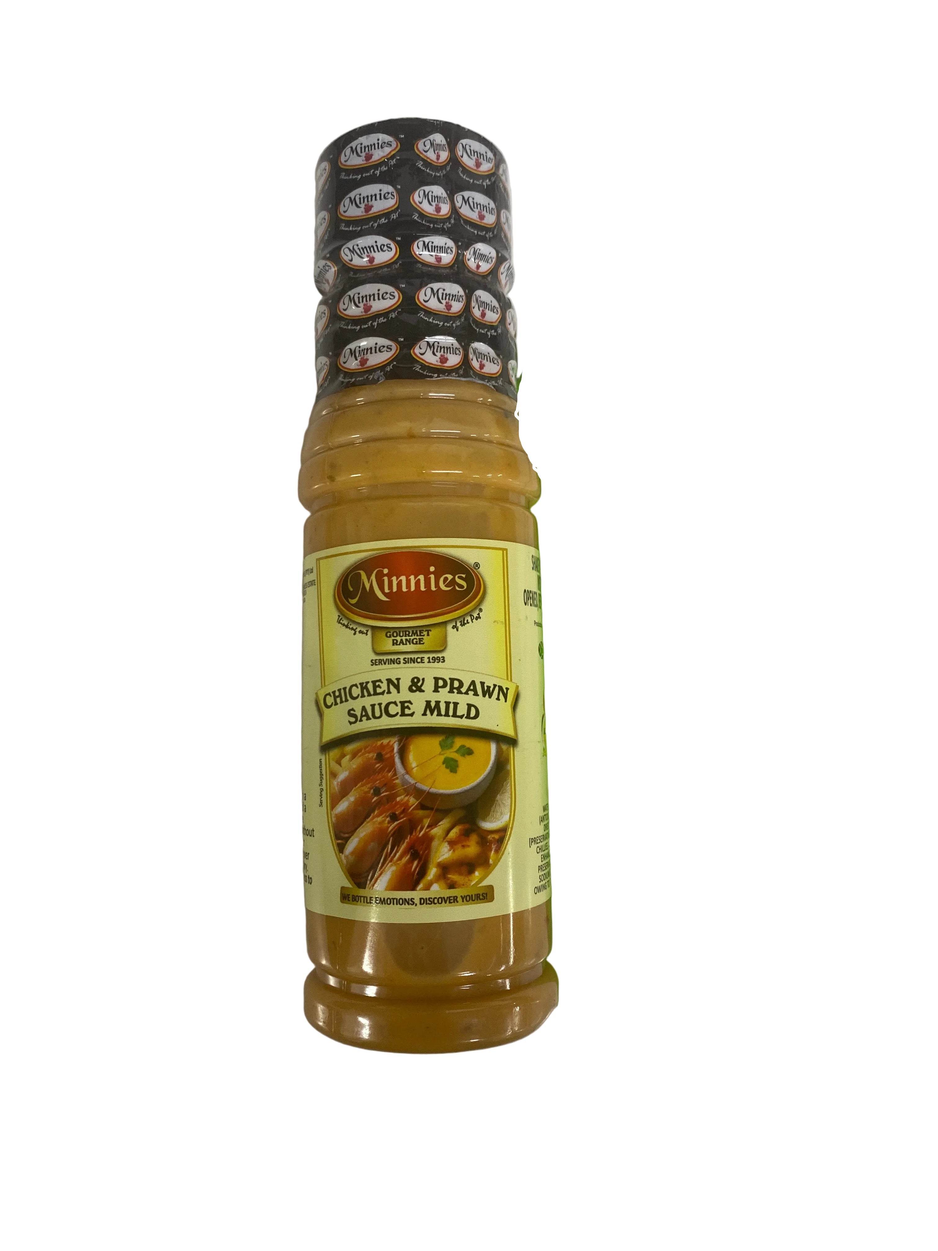 Minnie's Chicken And Prawn Sauce MIld 250 Ml 1 for £1 – Freeze N Spice