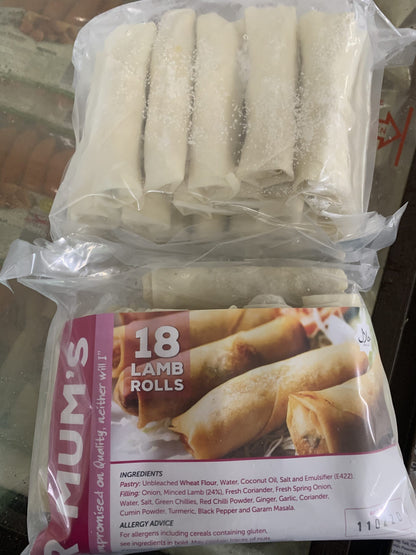 His Mums 20's Samosas & Rolls 600g 2 For £8.99