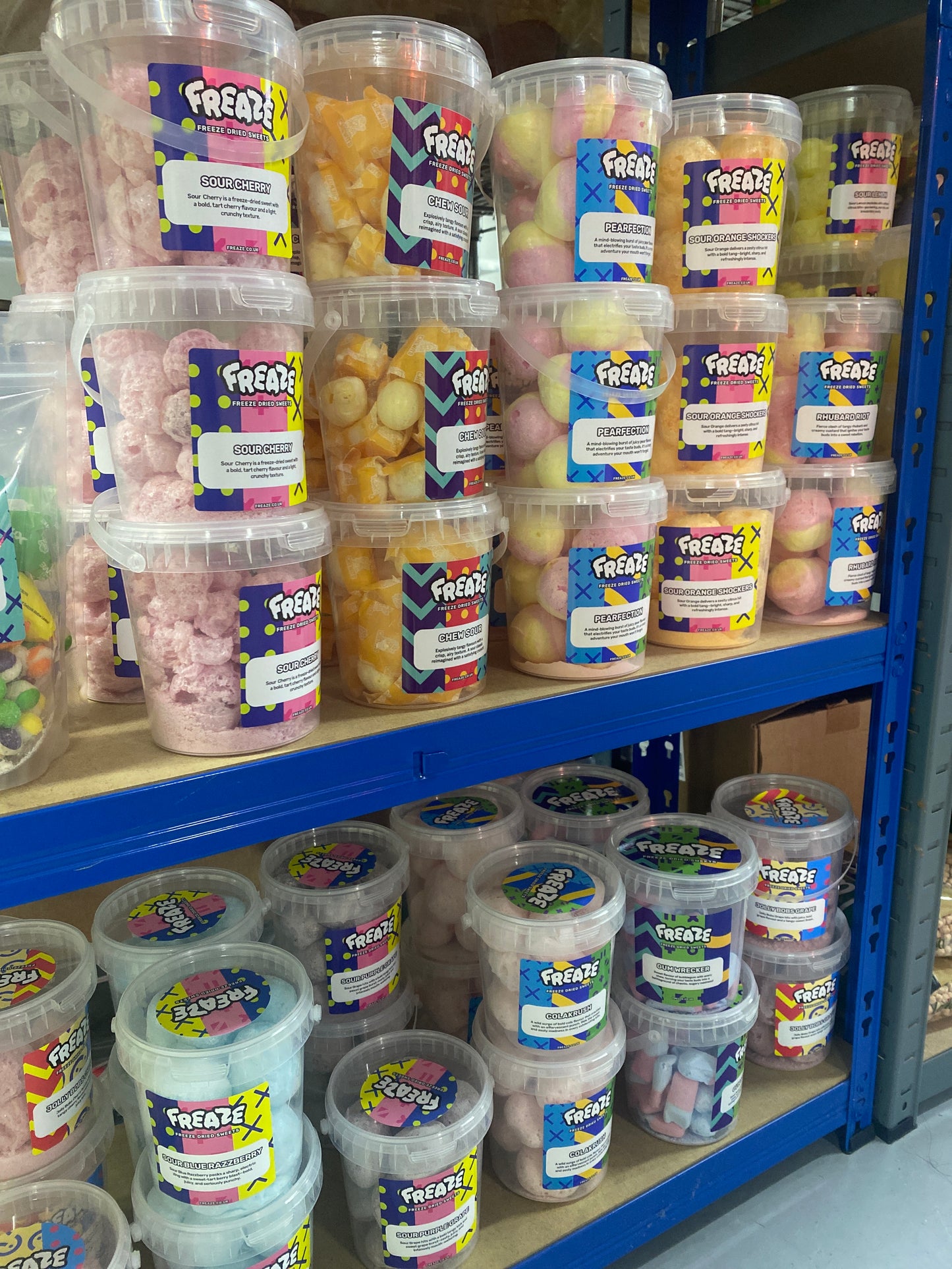 Freaze Dried Medium & Large Tubs - 2 for £7.50