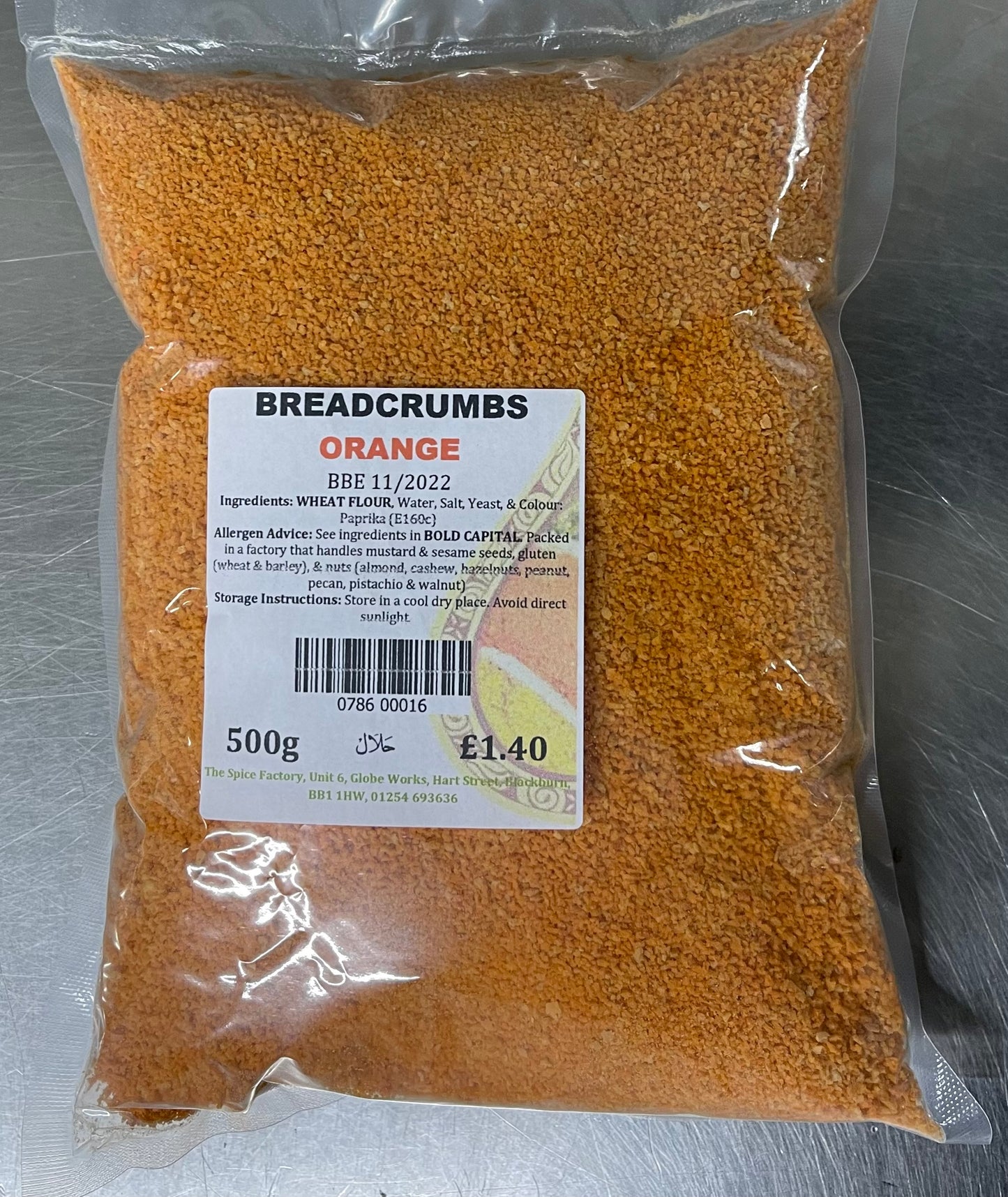 Breadcrumbs Orange 500g