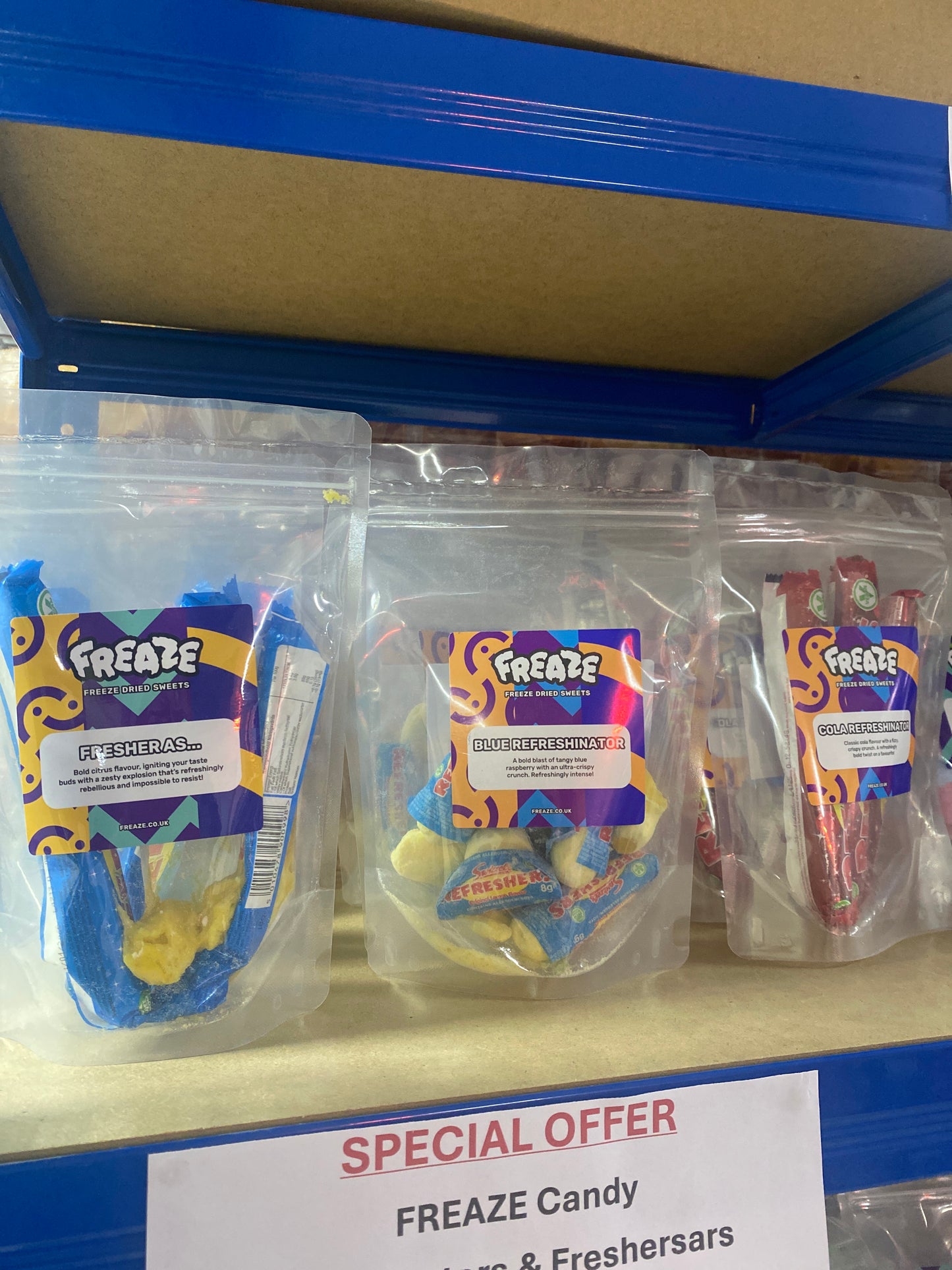 Freaze Dried Freshanators & Freshersars 2 for £5