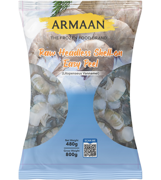 Armaan 8/12 Easy Peel Prawns 800g