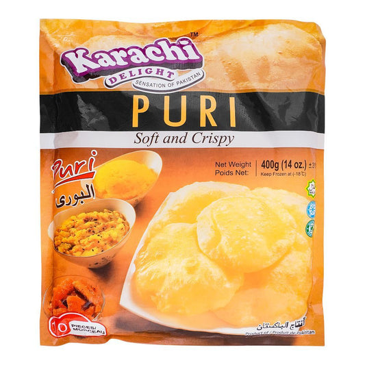 Karachi Delight Plain Puri 10pcs 400g