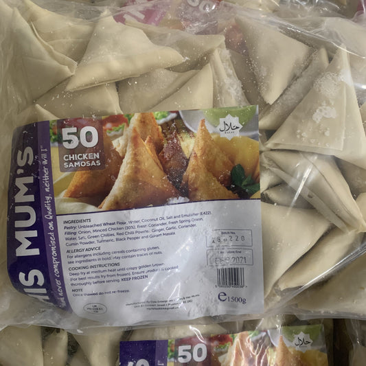 His Mums Chicken Samosas 50s