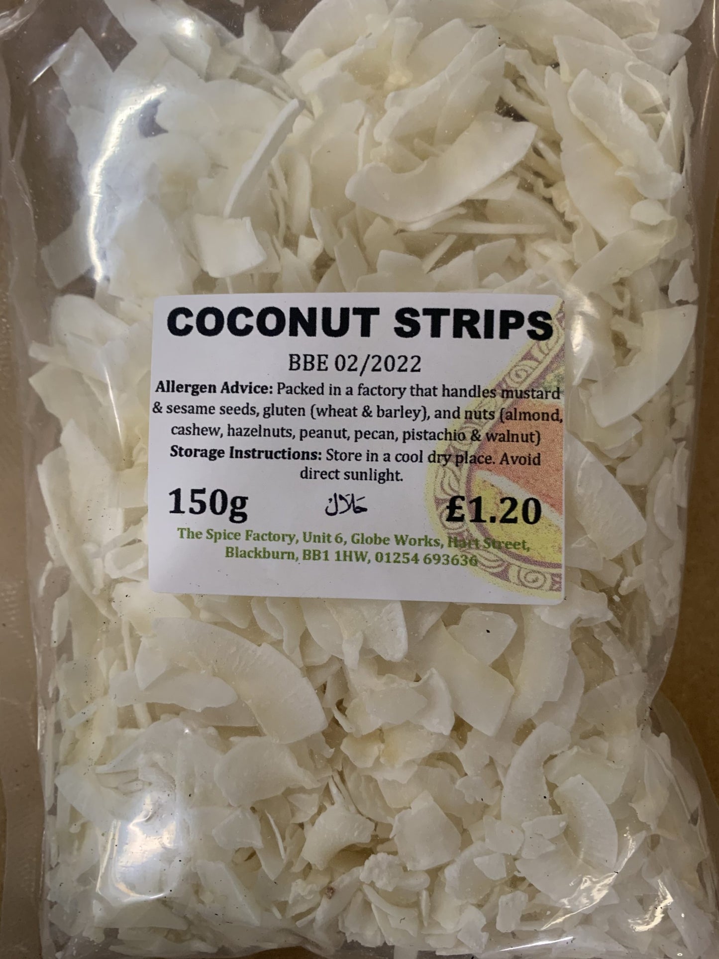 Spice Factory Coconut Strips