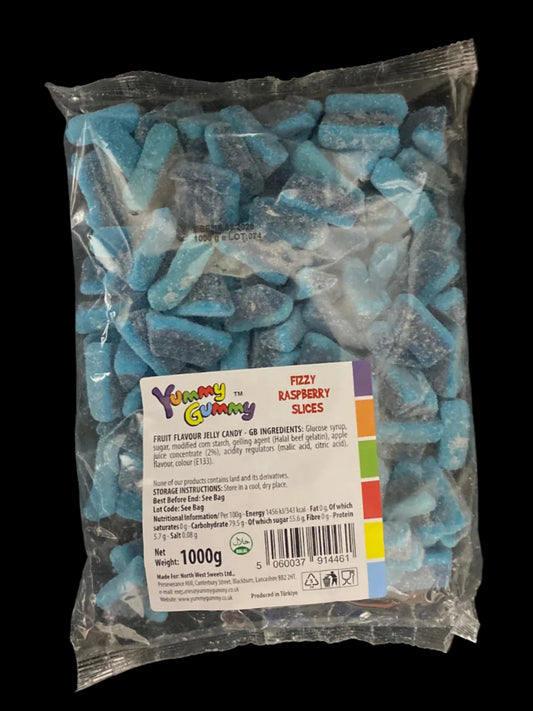 Yummy Gummy Raspberry Slices