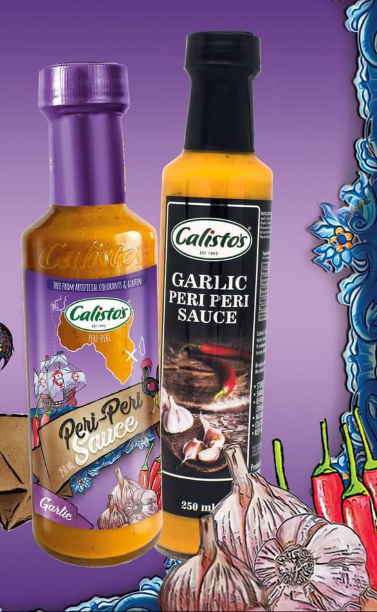 Calisto’s Garlic Peri Peri Sauce 250ml