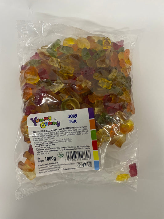Yummy Gummy Jelly Mix 1kg