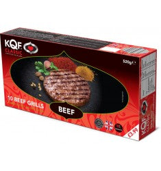 KQF Classic Beef Grills 10pk