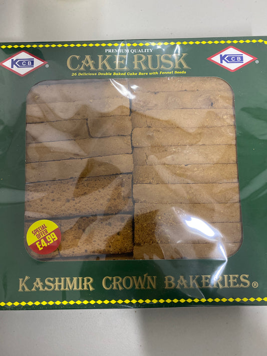 KCB 26 Premium Quality Cake Rusks With Fennel Seeds