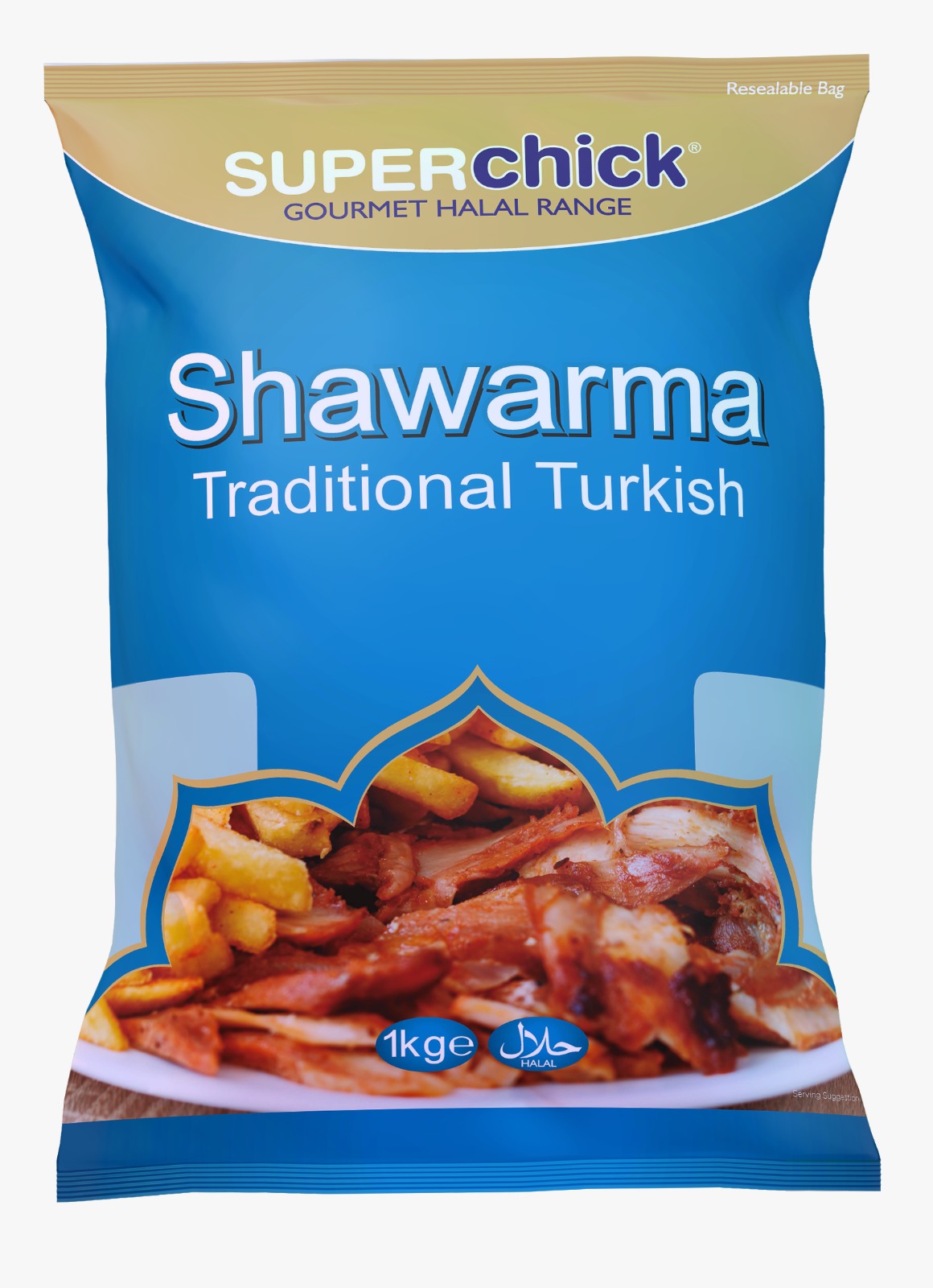 Superchick Traditional Turkish Shawarma 1kg