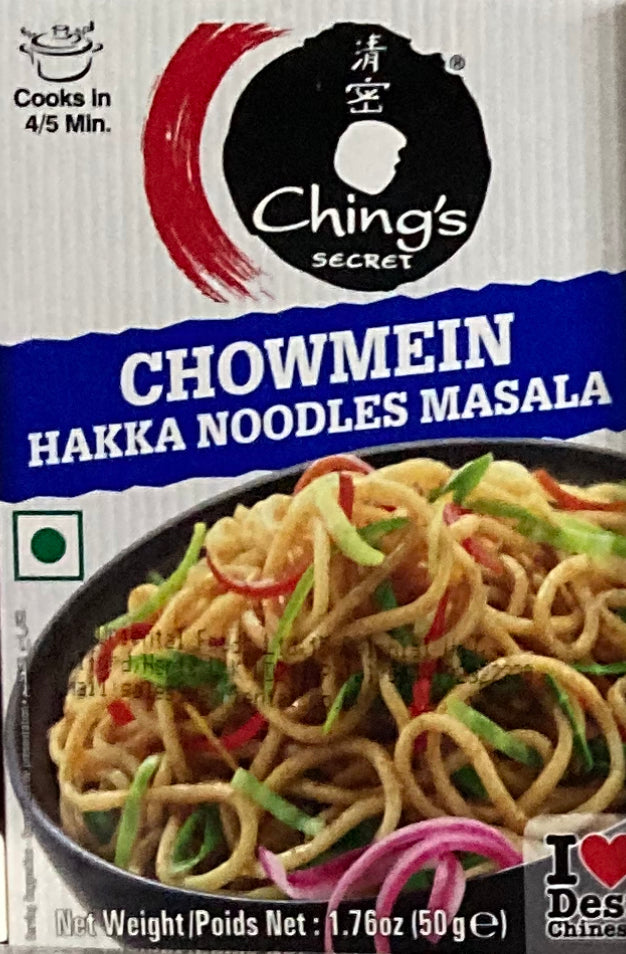 Chings chowmein hakka noodles masala 50g