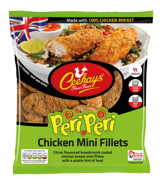 Ceekay's Peri Peri Chicken Mini Fillets 500g (HMC)