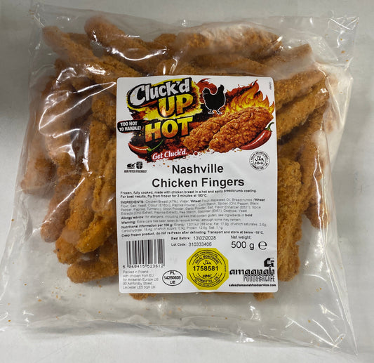 Cluck'd Up Nashville Chicken Fingers 500G
