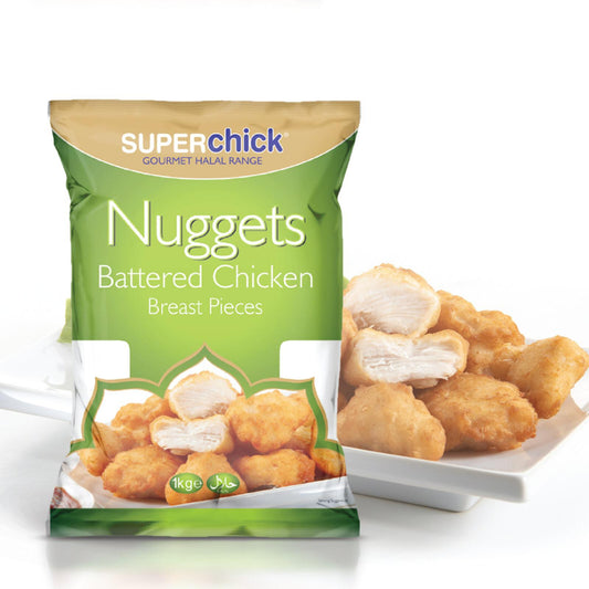 Superchick Battered Chicken Nuggets