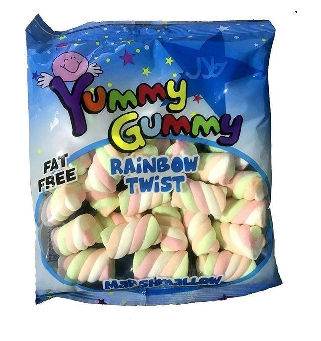 Yummy Gummy Rainbow Twist 140g