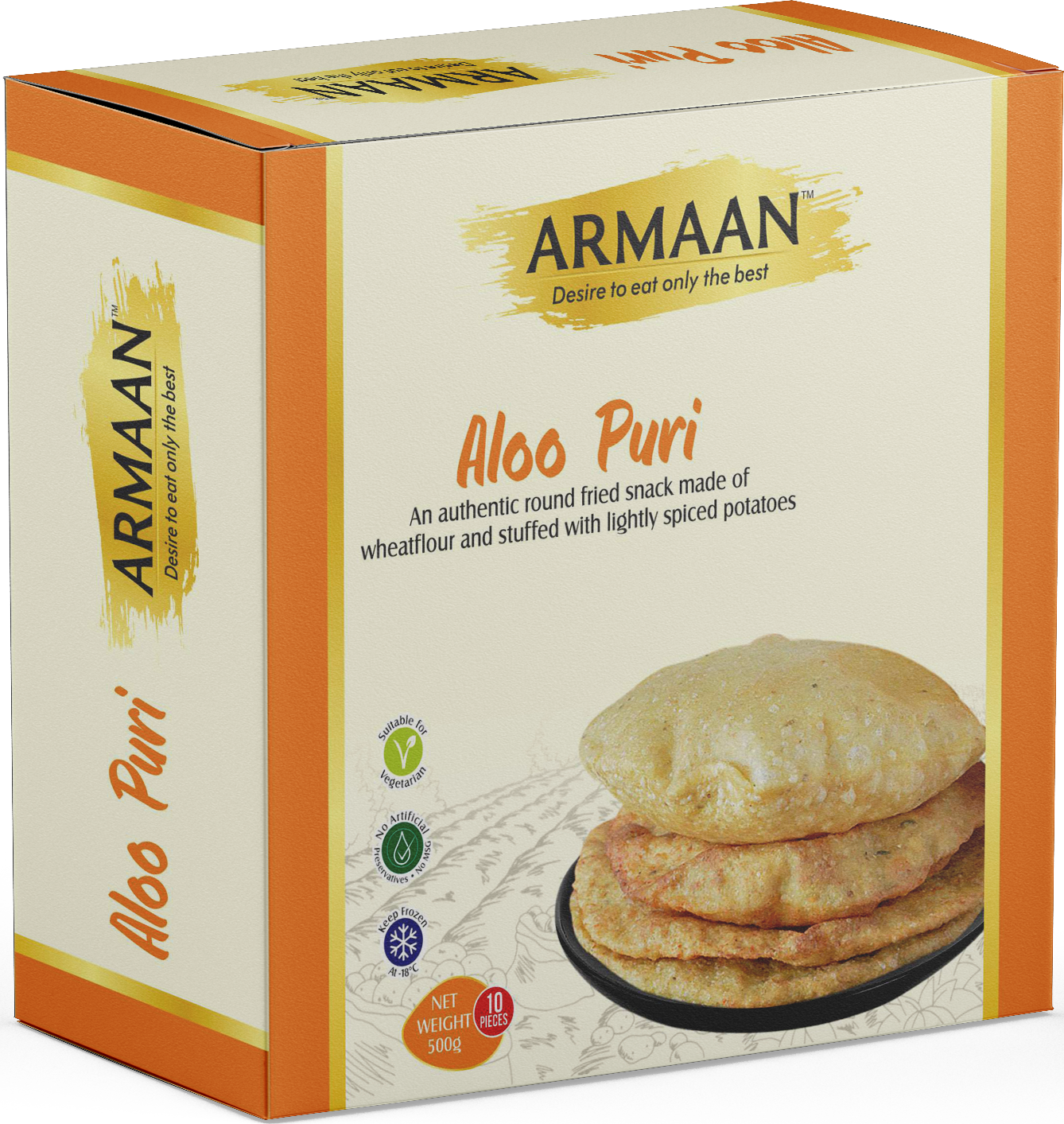 Armaan 500g Aloo & Dal Puri