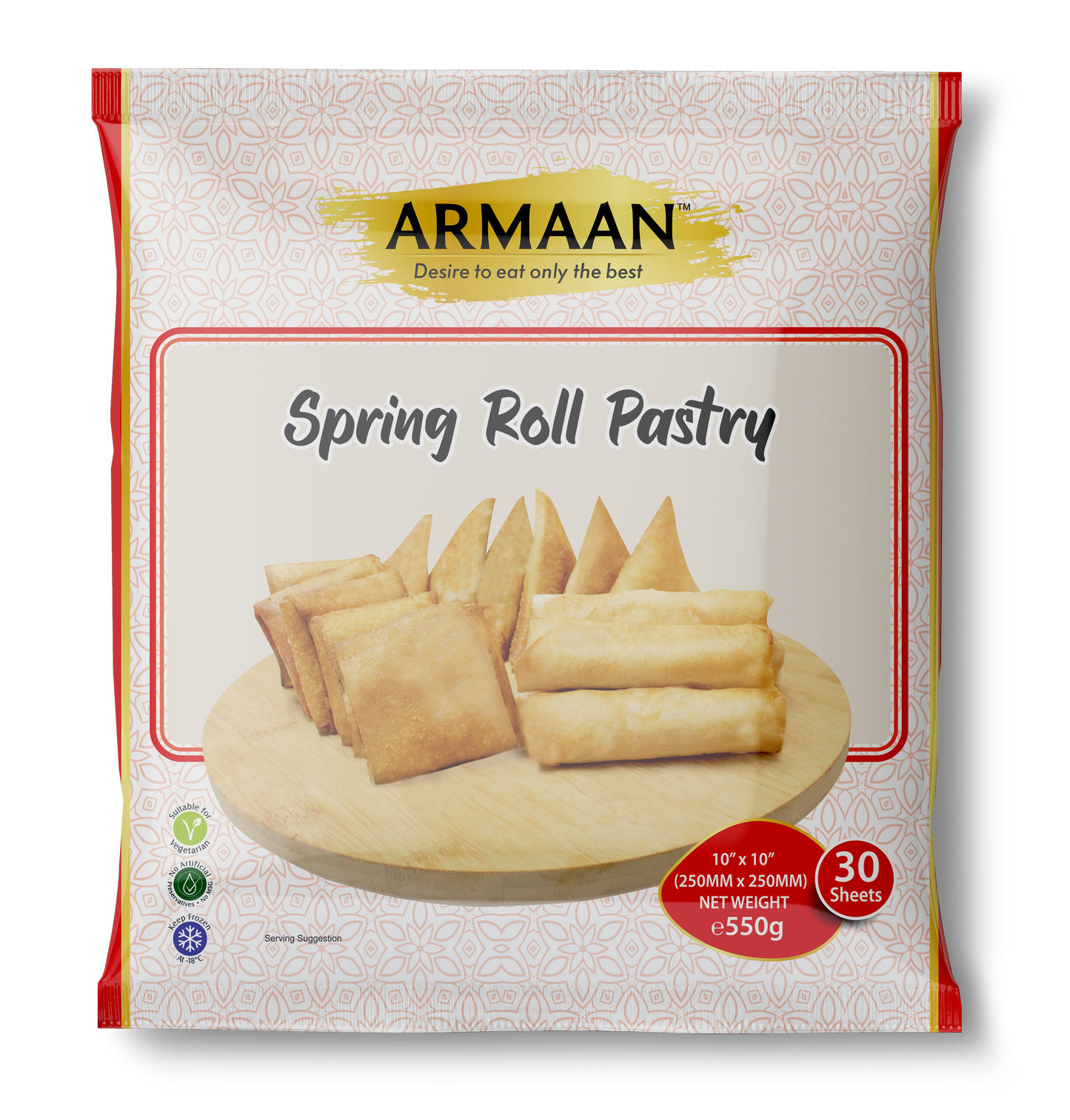 Armaan Springroll Pastry 30 sheet