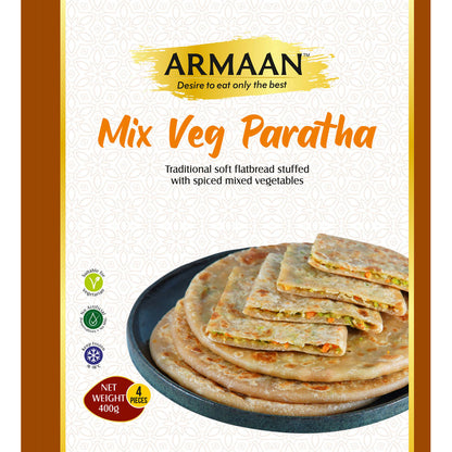 Armaan Mix Veg Paratha (4 Pcs)