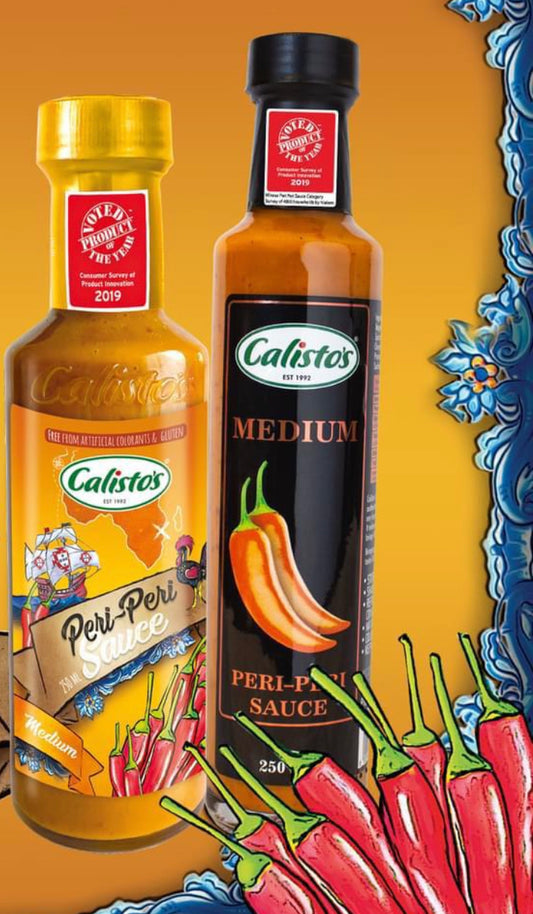 Calisto’s Medium Peri Peri Sauce 250ml