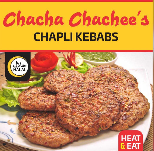 Chacha Chachee’s Chicken Chapli Kebabs 20pk