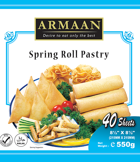 Armaan Springroll Pastry 40 sheet