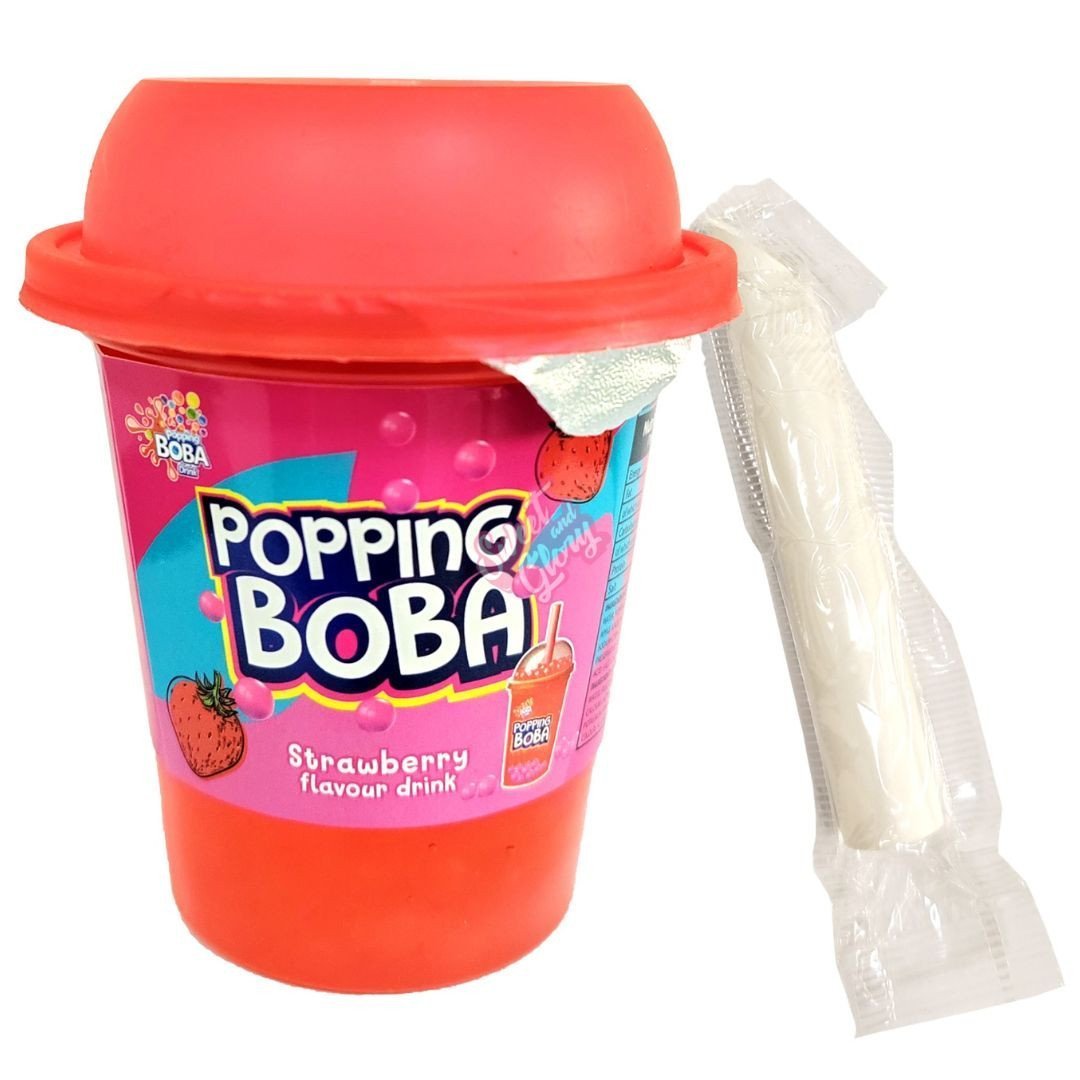 JOLLY Popping Boba Strawberry 280ml