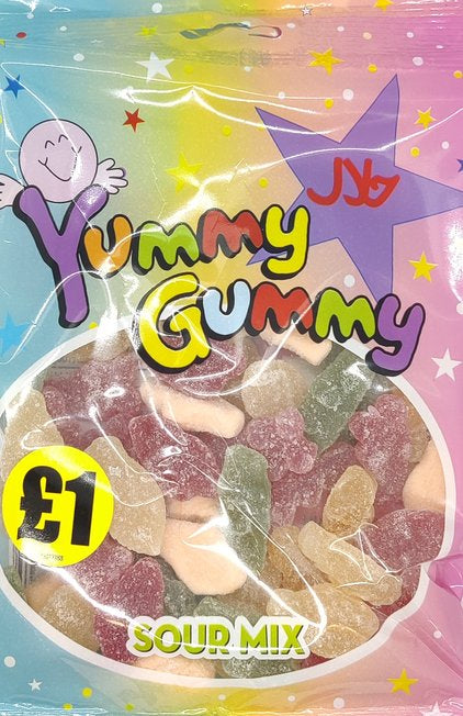 Yummy Gummy Sour Mix 200g