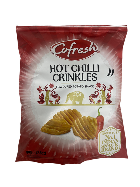 Cofresh Hot Chilli Crinkles 80g