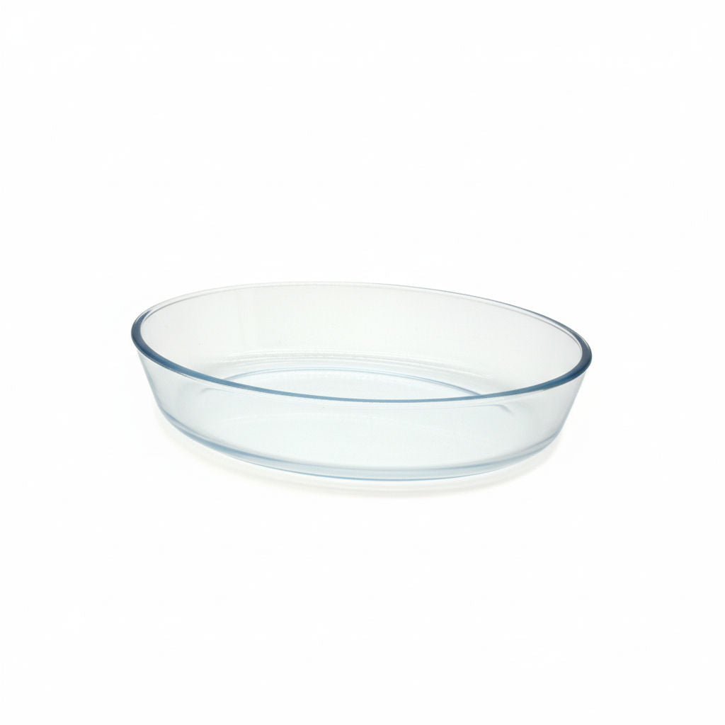 Borosilicate Oven Glass Oval Dish 2.4lt