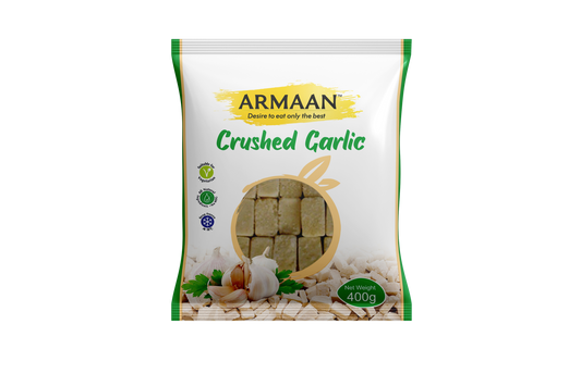 Armaan Crushed Garlic Cubes 400g