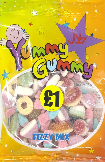 Yummy Gummy Fizzy Mix 200g