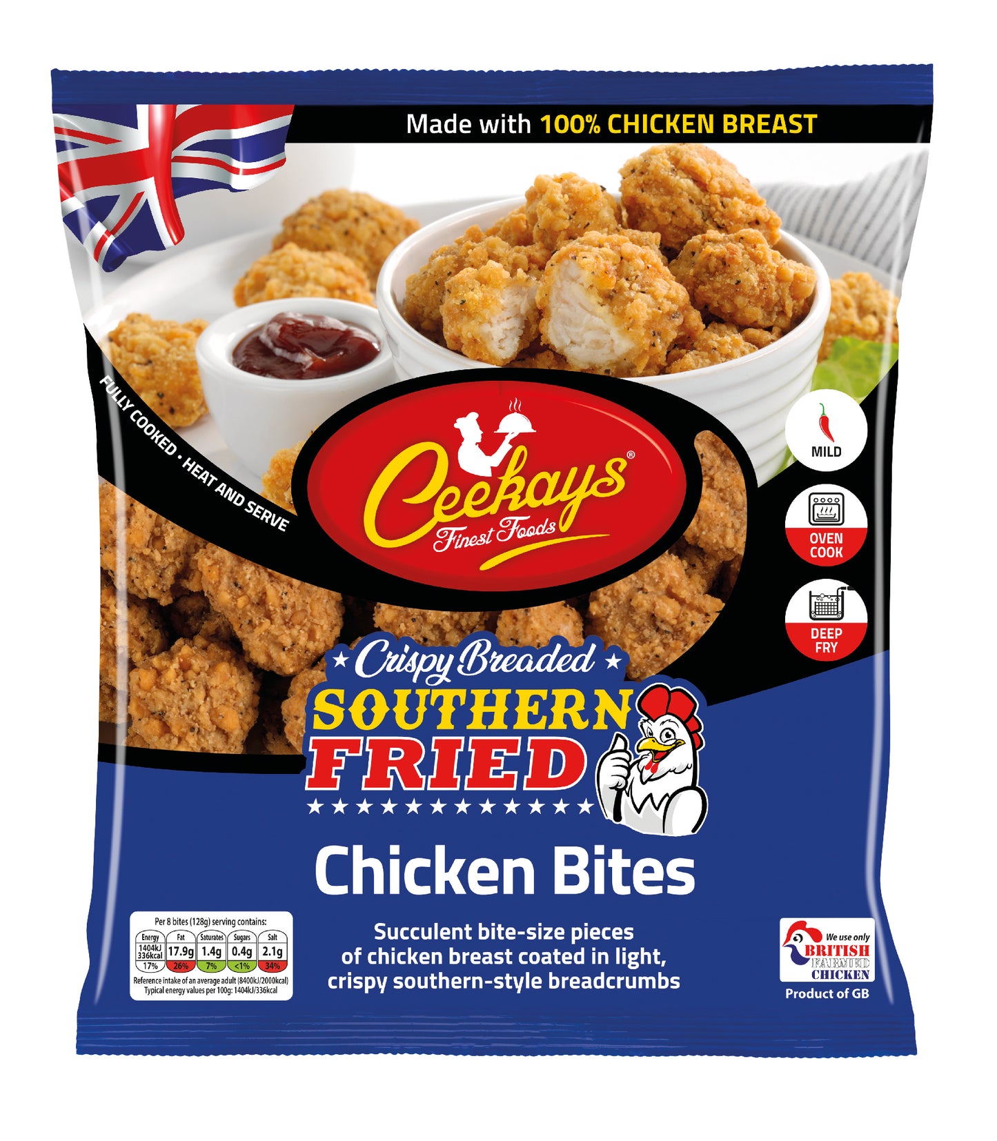 Ceekay's Southern Fried Chicken Bites (HMC)500g