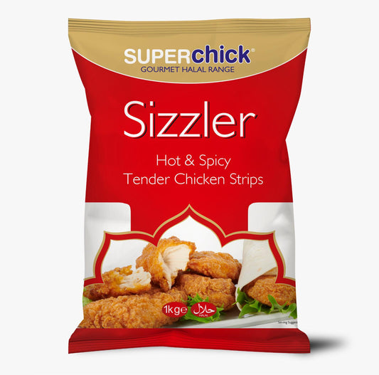 Superchick Sizzler Hot & Spicy Tender Strips