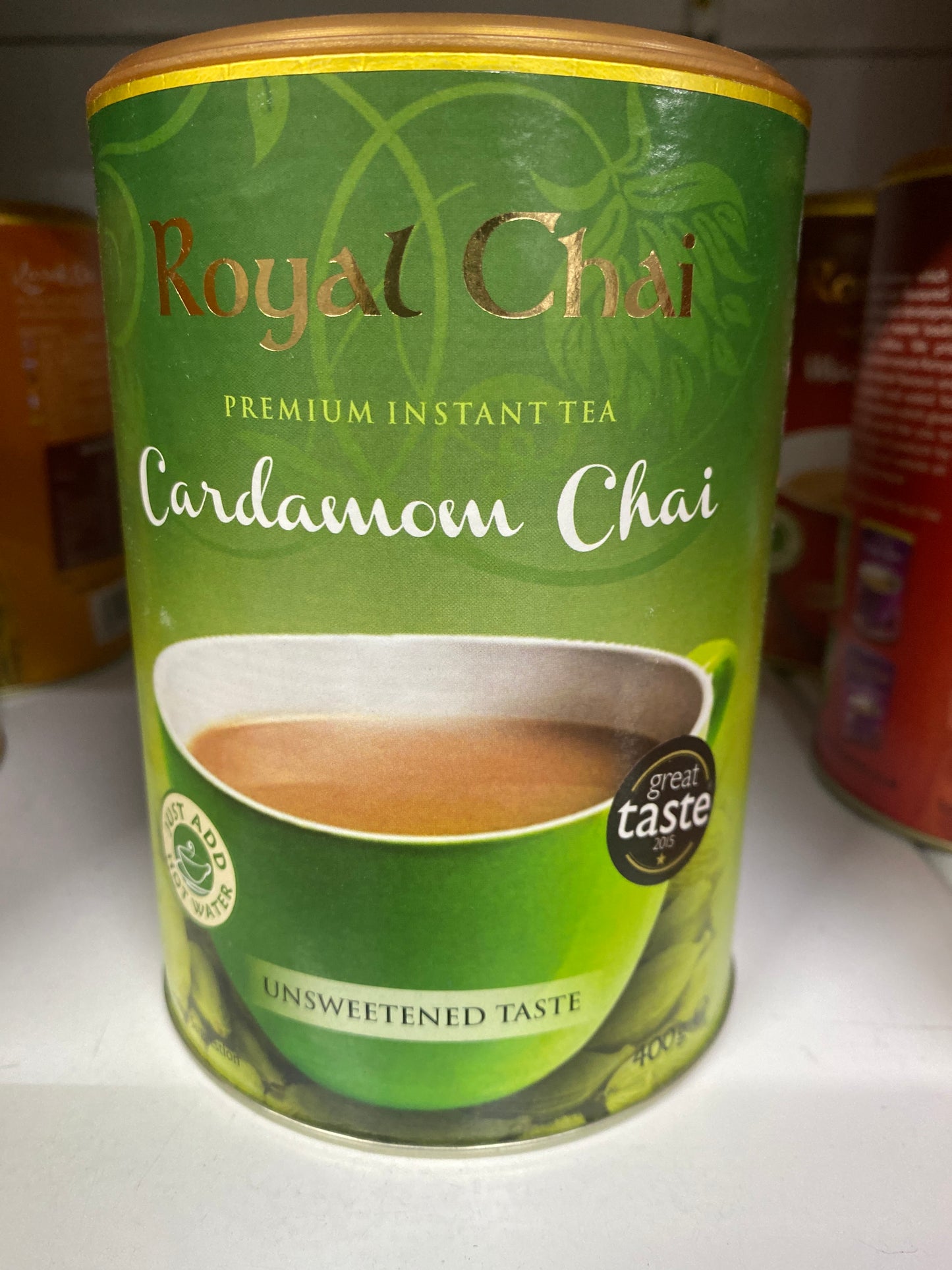 Royal Chai Cardamom 400g (Unsweetened)