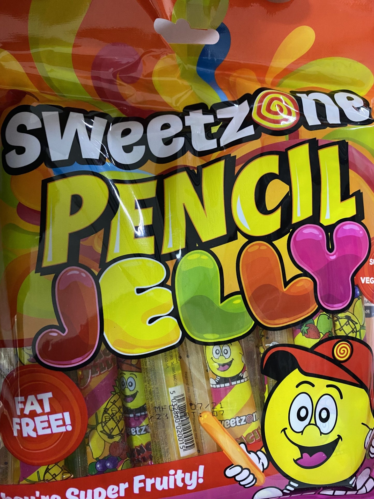Sweetzone Pencil Jelly 260g