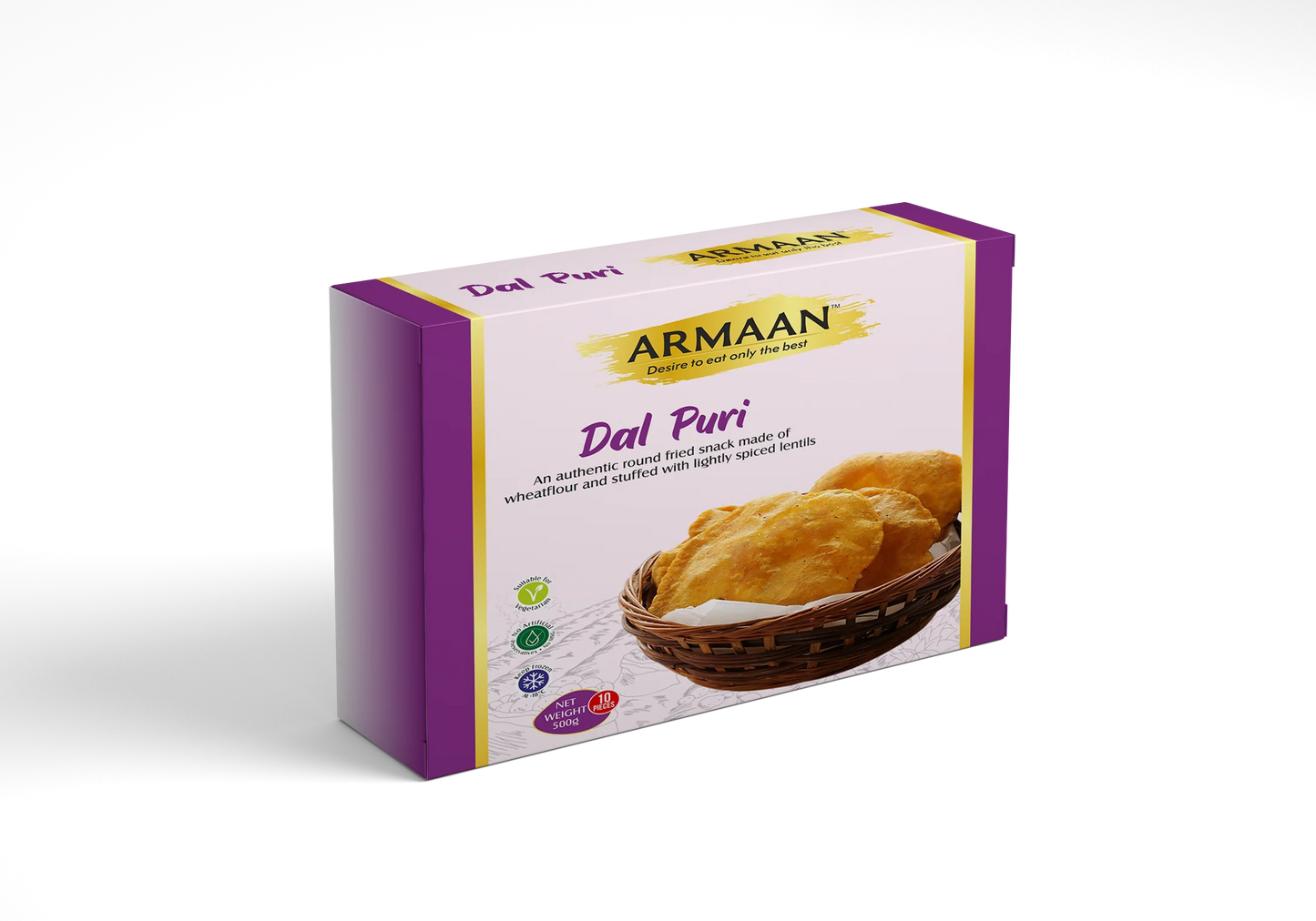 Armaan Aloo & Dal Puri 2 for £3.50