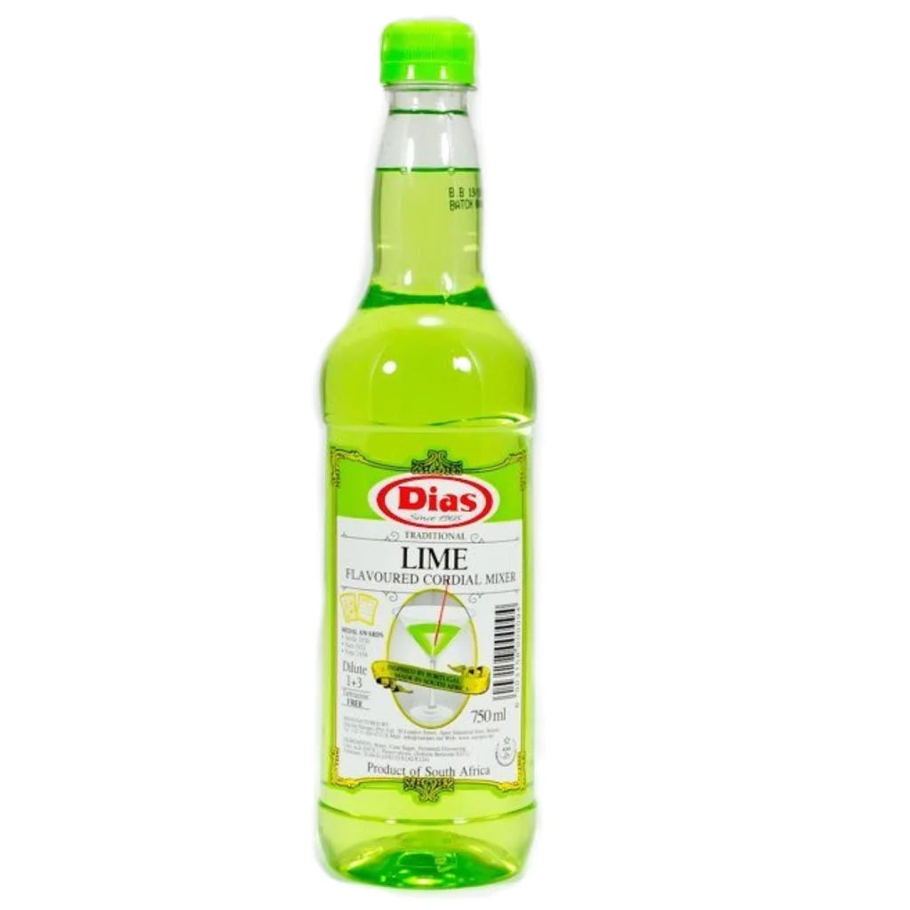 Dias Lime Flavoured Cordial