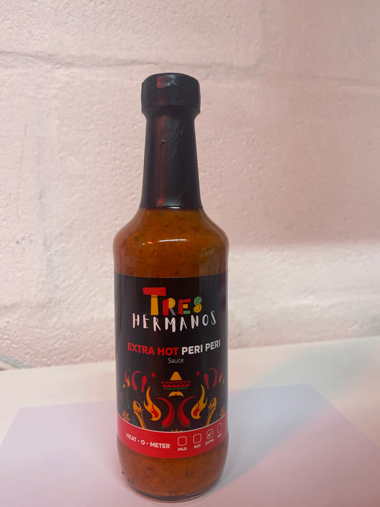 Tres Hermanos X-Hot Peri Peri Sauce 250ml